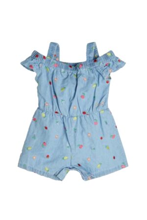 Guess Vestito Di Jeans a Palloncino Bambina