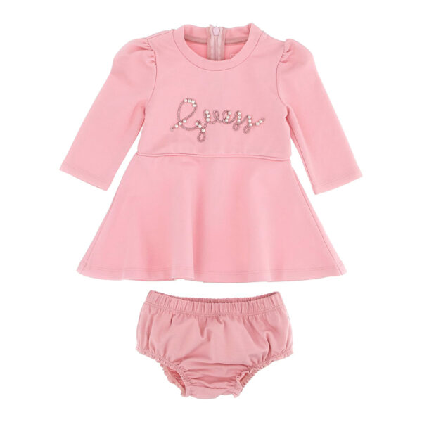 Guess Baby Girls Completo 2 Pezzi Rosa Bambina