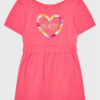 Guess Girls Pink Logo Vestito Rosa Bambina