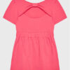 Guess Girls Pink Logo Vestito Rosa Bambina