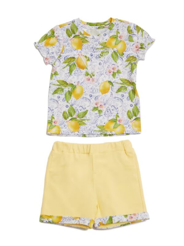 Guess Completo 2 Pezzi Multicolore Bambina