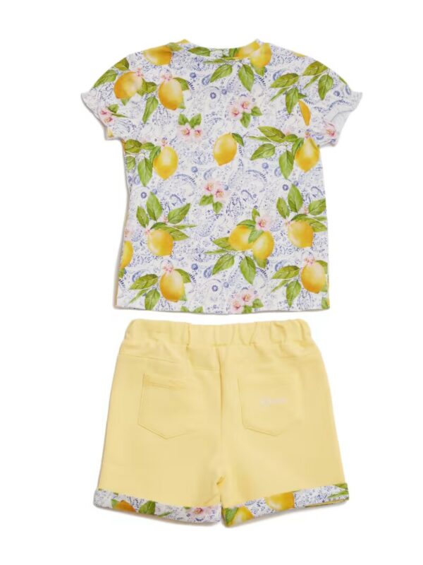 Guess Completo 2 Pezzi Multicolore Bambina