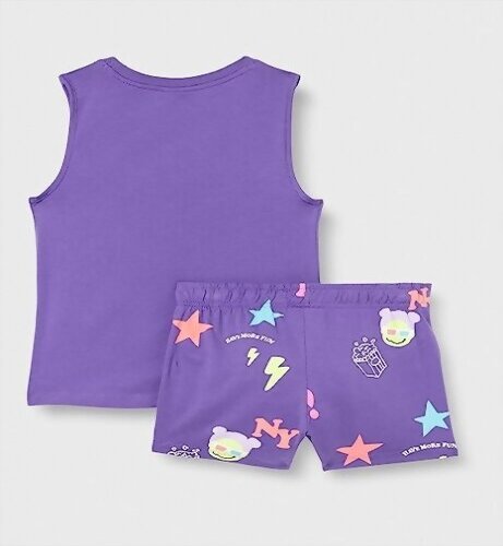 Champion Legacy Fun Club All-over Completo Viola Bambina