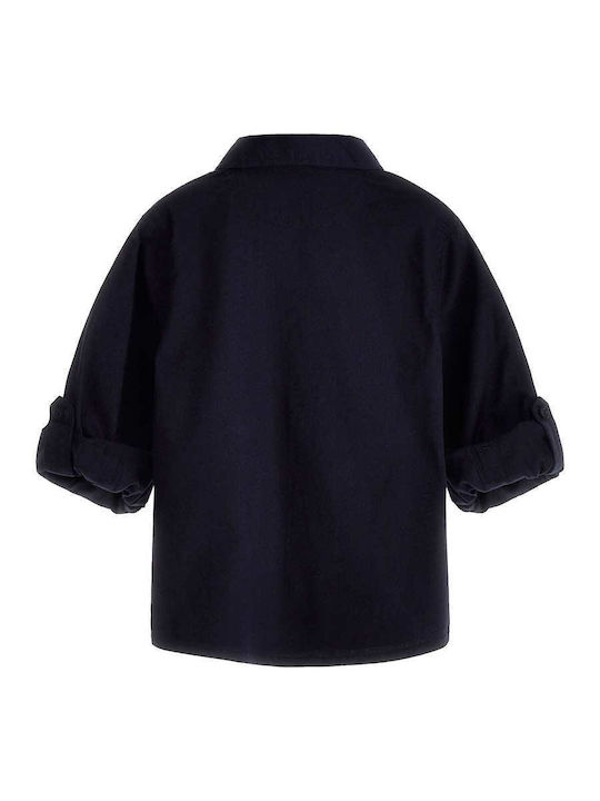 Guess Camicia Regular Fit Nera Bambini