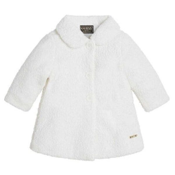 Guess Baby Ls Giubbotto Pesante Total White Bambina