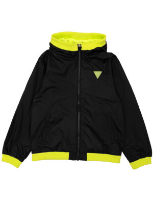 Guess Giubbotto  Nero Giallo Bambino