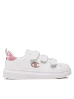 Champion Angel G Ps Scarpe Bianche Rosa Bambina