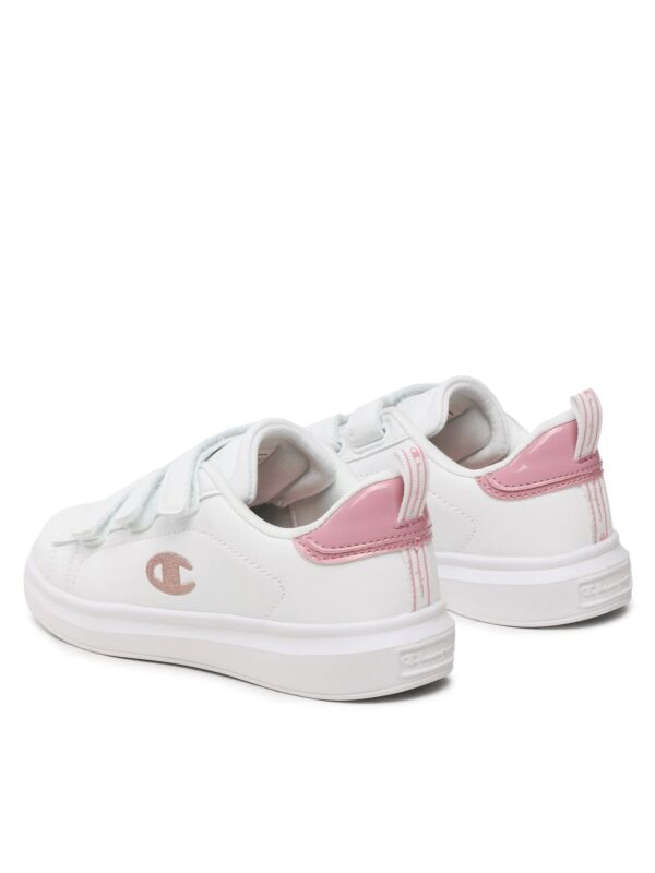 Champion Angel G Ps Scarpe Bianche Rosa Bambina