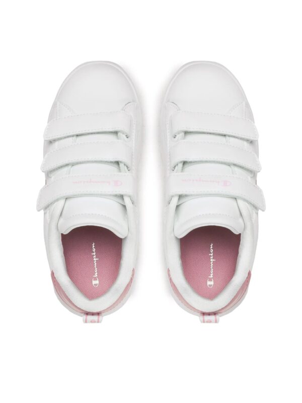 Champion Angel G Ps Scarpe Bianche Rosa Bambina