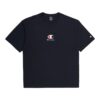 Champion Crewneck T-Shirt Nera Uomo