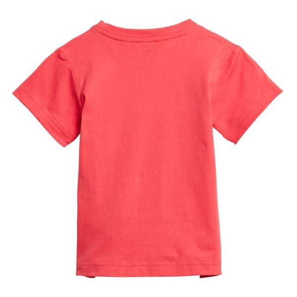 Adidas Logo Summer Jr Completo Rosa Grigio Bambino