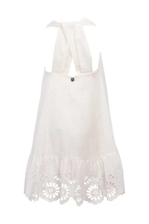 Imperial Abito Smanicato Total White Bambine Ragazze
