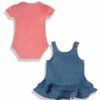 Guess Completo 2 Pezzi Rosa Blu Denim Bambina