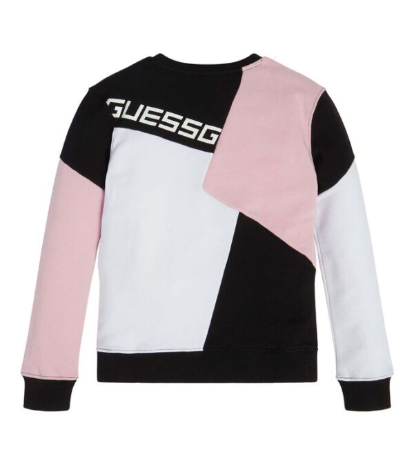 Guess Felpa Girocollo Multicolore Bambine Ragazze