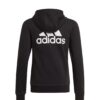 Adidas Essentials Track Felpa Con Cappuccio Nera Bambine Ragazze