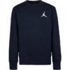 Jordan Essentials Crew Felpa Girocollo Nera Bambino
