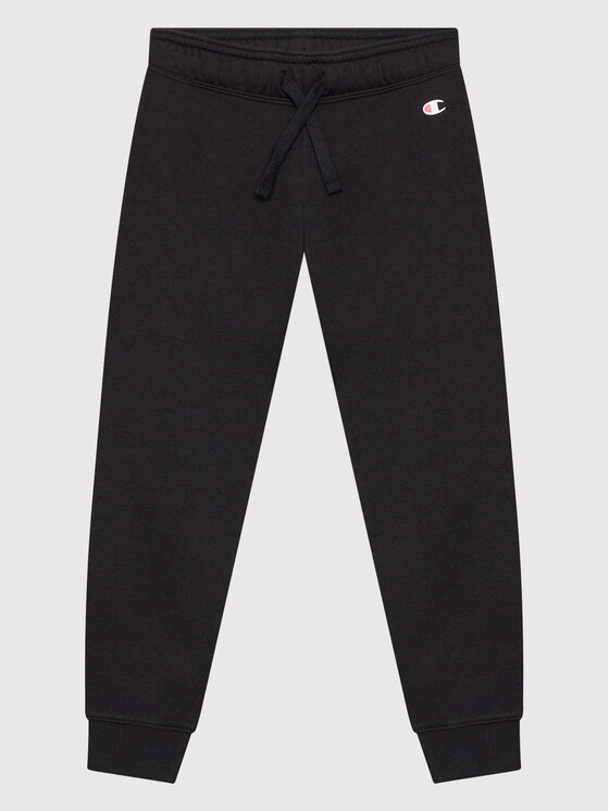 Champion American Classic Pantaloni Tuta Neri Bambina