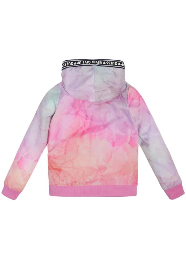 Guess Felpa Stampa All Over Multicolore Bambina