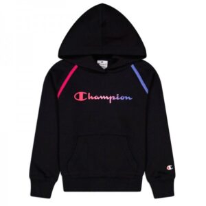 Champion Color Block Felpa con Cappuccio Bambine e Ragazze