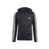 Adidas Sweatshirt Designed Felpa Chiusura Zip Nera Bambine Ragazze