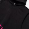 Champion Hooded Sweatshirt Felpa Con Cappuccio Nera Bambina