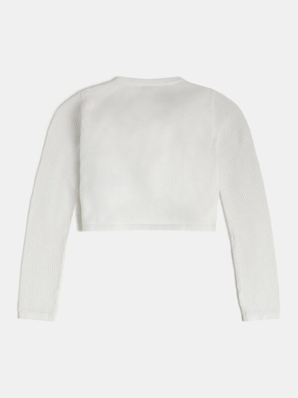 Guess  Cardigan Bianco Bambina