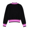 Imperial  Maglionciono Nero Rosa Bambina