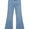 Guess Jeans a Campana Light Blu Denim Bambina