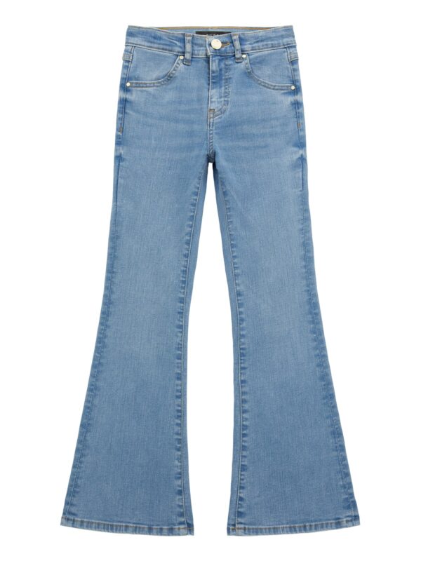 Guess Jeans a Campana Light Blu Denim Bambina
