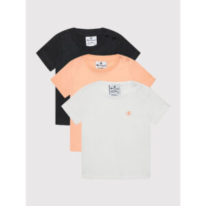 Champion Infants Girl's 3 Pack T-shirt Multicolore Bambini