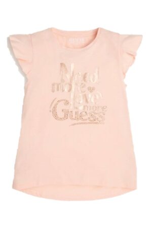 Guess  Kids T-shirt Smanicata Rosa Bambina