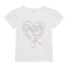 Guess Logo T-shirt Bianca Bambina