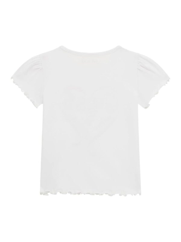 Guess Logo T-shirt Bianca Bambina
