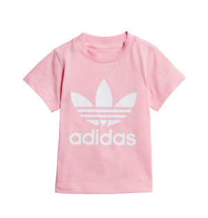 Adidas  Trefoil T-shirt Rosa Bambina