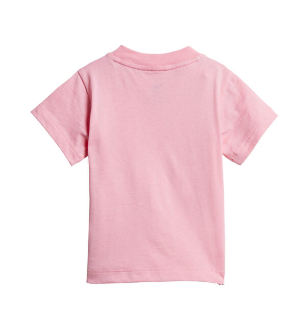 Adidas  Trefoil T-shirt Rosa Bambina