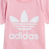 Adidas  Trefoil T-shirt Rosa Bambina