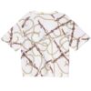 Guess Ss  T-shirt Bianca Oro Bambina