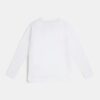 Guess T-shirt Manica lunga Bianca Glitterata Bambina