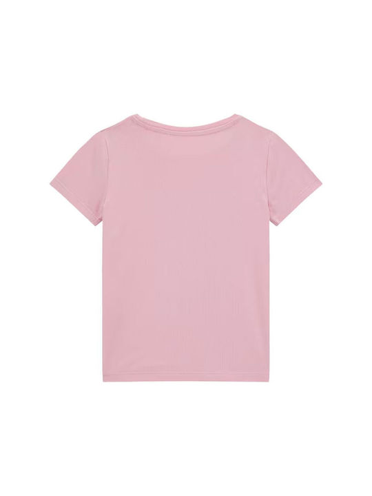 Guess T-shirt Total Pink Bambina