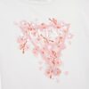 Guess T-shirt logo triangolo frontale Bianca Bambina