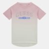 Guess Kids T-shirt logo frontale con strass Bambina