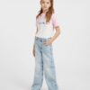 Guess Kids T-shirt logo frontale con strass Bambina