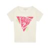 Guess  Kids T-shirt Bianca Con stampa frotale Bambina