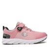 Champion Sneakers Buzz G Ps  Scarpe Rosa Nere Bambina