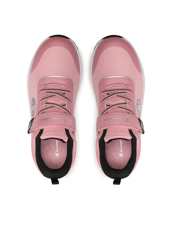 Champion Sneakers Buzz G Ps  Scarpe Rosa Nere Bambina