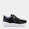 Champion Softy Evolve g Ps Cut Scarpe Nere Viola Bambina