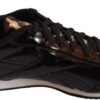 Reebok Royal Scarpe Nere Con Dettagli Leopardati Bambine Ragazze