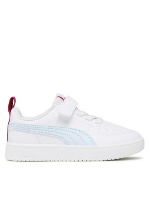 Puma Rickie Ac Ps Bianche Azzurre Bambino