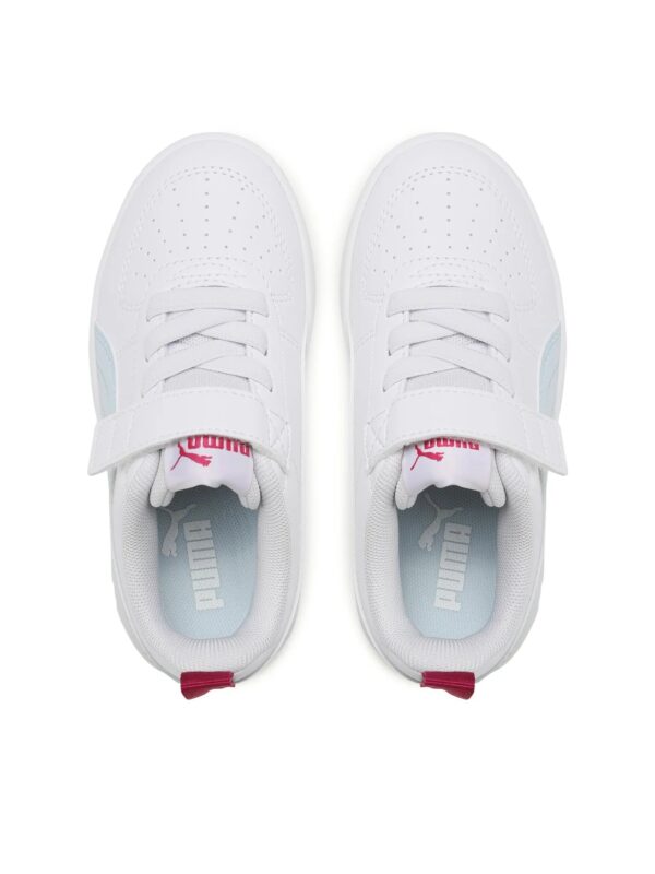Puma Rickie Ac Ps Bianche Azzurre Bambino