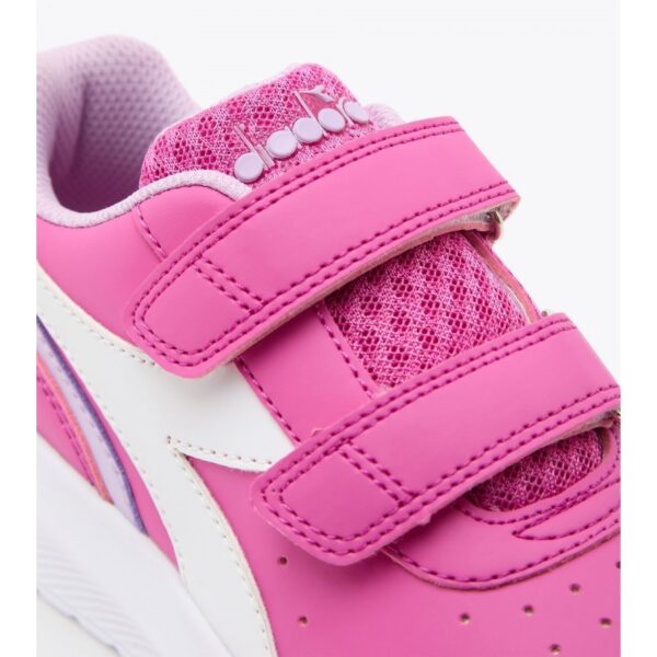 Diadora Falcon Scarpe In pelle Rosa Bianche Bambina